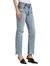 Hesperia Distressed Straight-Leg Jeans In Light Wash