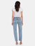 Hesperia Distressed Straight Leg Jeans