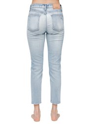 Hillrose High Rise Skinny Jean In Light Wash