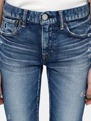 Lenwood Mid Rise Ankle Cut Skinny Jeans