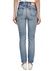 Lombard Slim Straight Jean In Blue