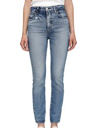 Lombard Slim Straight Jean In Blue