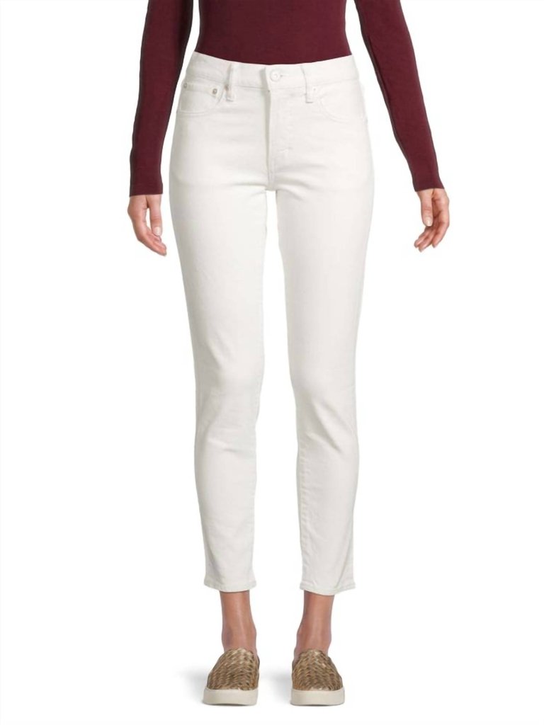 Marietta Skinny Jeans In White - White