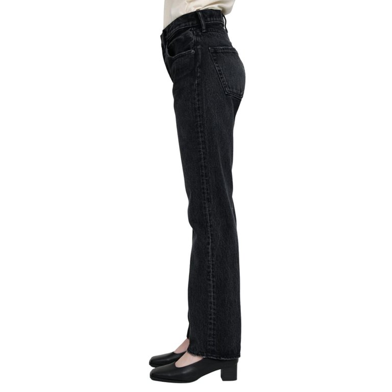 Mckinley Straight Jean In Black