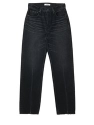 Murrieta Wide Straight Jean In Black