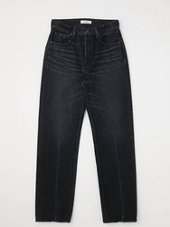 Murrieta Wide Straight Leg Jean In Black