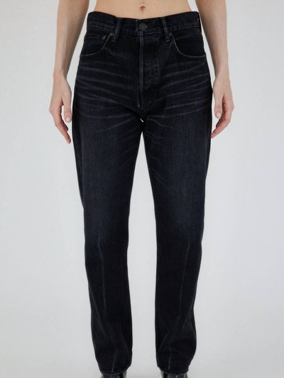 Moussy Vintage Murrieta Wide Straight Leg Jean In Black product