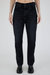 Murrieta Wide Straight Leg Jean In Black - Black