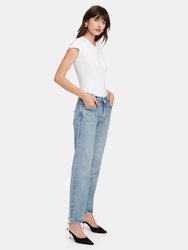 Norwalk Mid Rise Ankle Cut Straight Fit Jeans