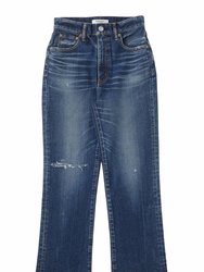 Rhode Cropped Flare High Rise Jeans