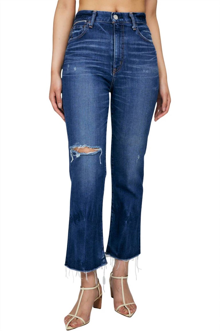 Rhode Cropped Flare High Rise Jeans