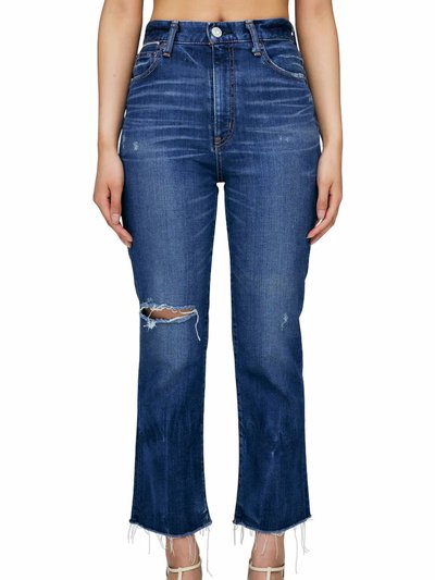 Moussy Vintage Rhode Cropped Flare High Rise Jeans product