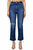 Rhode Cropped Flare High Rise Jeans - Dark Blue