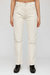 Slater Corduroy Straight Jeans - Ivory