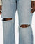 Teaneck Wide-Leg Jeans In Light Blue