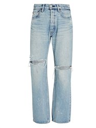 Teaneck Wide-Leg Jeans In Light Blue