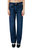 Verde Straight Jean In Dark Blue - Dark Blue