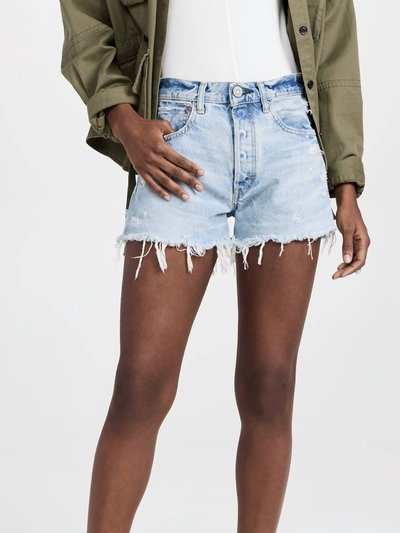 Moussy Vintage Wheatfield Shorts In Light Blue product