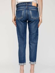 Wilbur Tapered Mid-Rise Jean In Blue