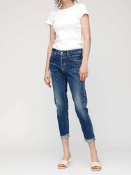 Wilbur Tapered Mid-Rise Jean In Blue