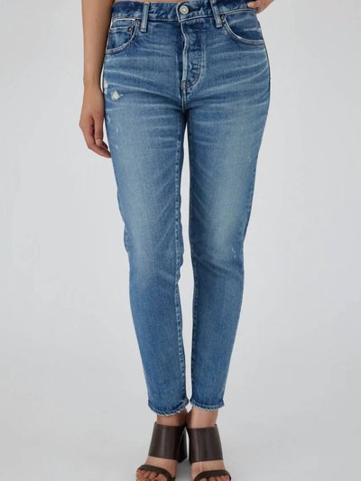 Moussy Vintage Women's Avenal Tapered Jeans In Blue product