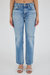 Women's Ballard Wide Straight Mid Rise Jeans In Light Blue - Light Blue