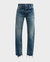 Women's Sundown Straight Leg Jeans In Blu - Blu