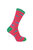 Mr Heron - Mens Animal Patterned Design Soft Bamboo Novelty Socks - Fish - Red