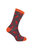 Mr Heron - Mens Animal Patterned Design Soft Bamboo Novelty Socks - Lobster - Grey