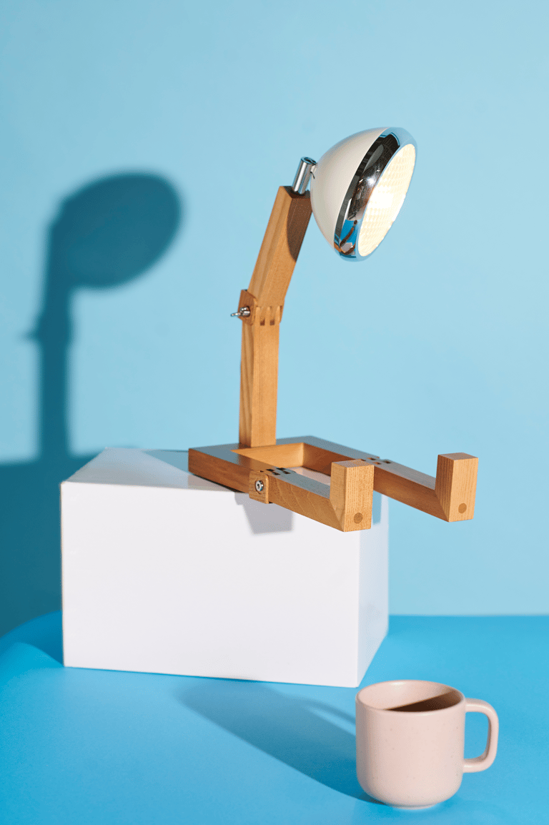 Original Mr. Wattson Vespa Table Lamp