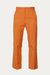 Linen Blend Trouser In Orange