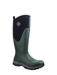 Womens/Ladies Arctic Sport Tall Pill On Rain Boots (Green) - Green