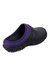 Womens/Ladies Muckster II Gardening Clogs - Black/Purple