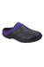 Womens/Ladies Muckster II Gardening Clogs - Black/Purple - Black/Purple