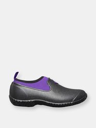 Womens/Ladies Muckster II Low All-Purpose Lightweight Shoes - Black/Purple