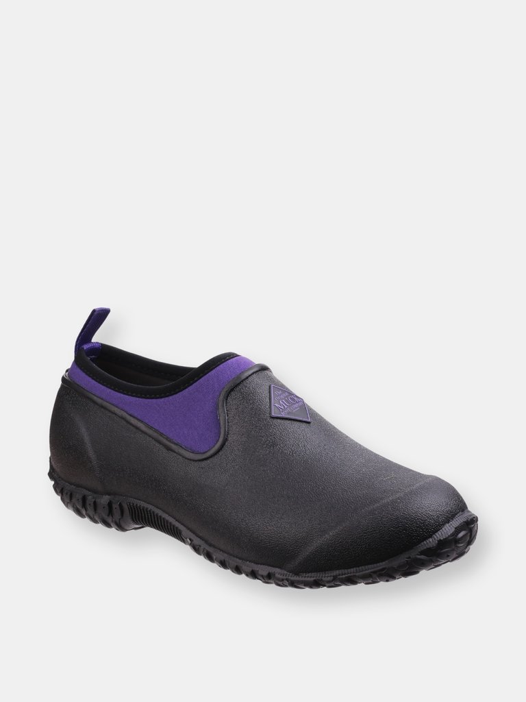 Womens/Ladies Muckster II Low All-Purpose Lightweight Shoes - Black/Purple - Black/Purple