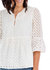 Ana Eyelet Top In White