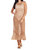 Eldrige Crochet Dress In Beige - Beige