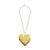 Heart Decorative Beads In Gold