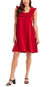 Larkin Ruffle Dress - Red