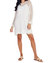 Milton Crochet Tunic In White - White