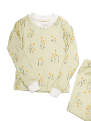 Organic Pajamas Daisies