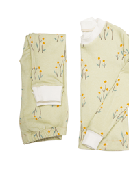 Organic Pajamas Daisies - Daisies