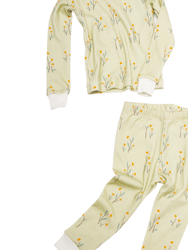 Organic Pajamas Daisies