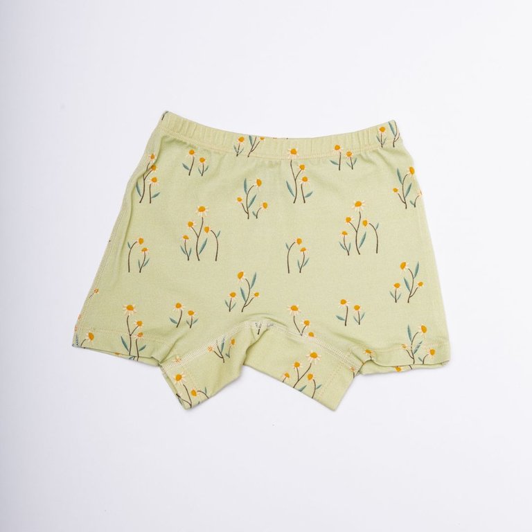 Three Girls Boxer Briefs Undies Flowers