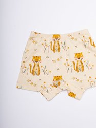 Three Girls Boxer Briefs Undies Flowers