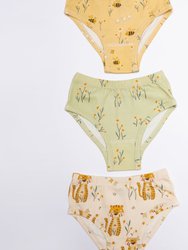 Three Organic Girls Undies