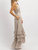 Eleanor Belted Maxi Dress In Beige