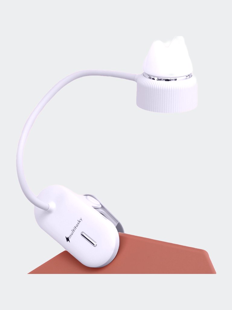 Clampy Bendy Lamp - Cream White