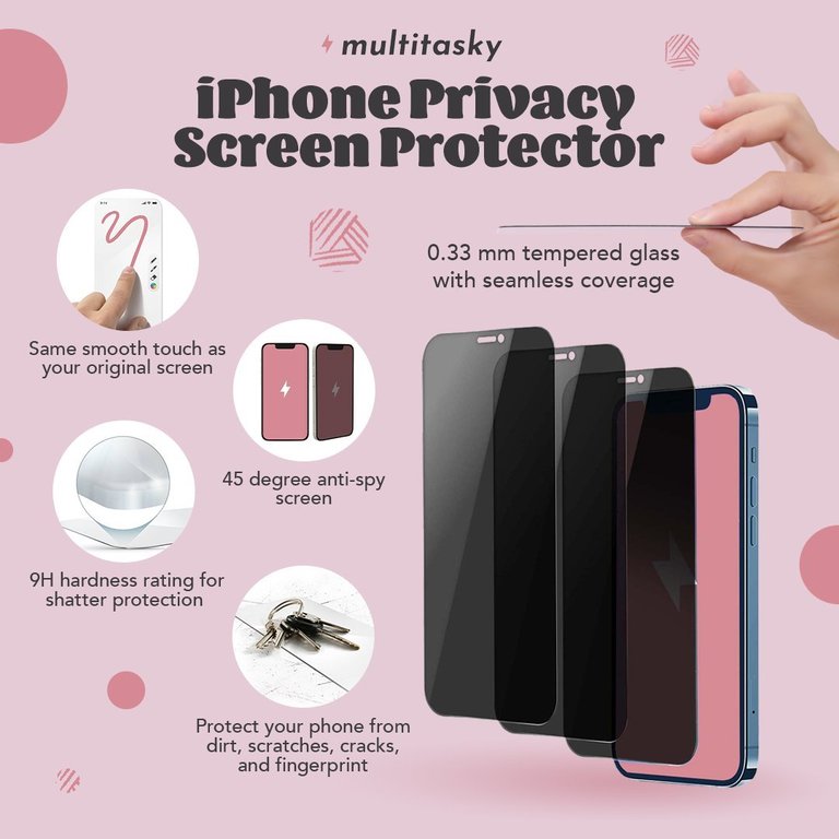iPhone Screen Protector - Pack Of 3